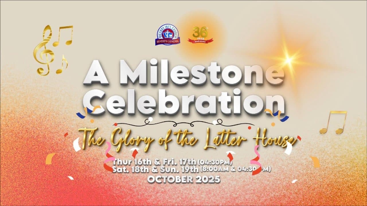 Motion Graphics: Informational Anniversary Ad